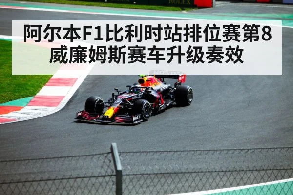 Alex Albon driving Formula 1